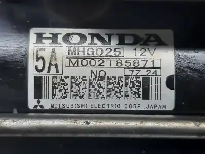 Автозапчастина б/у двигун запускається для honda civic berlina 5 (fk) 2.2 i-ctdi comfort посилання на oem iam m002t85871  
