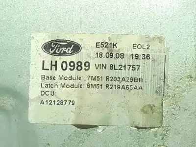 Автозапчастина б/у регулятор вікна передній лівий для ford c-max (cb3) trend посилання на oem iam 1738645