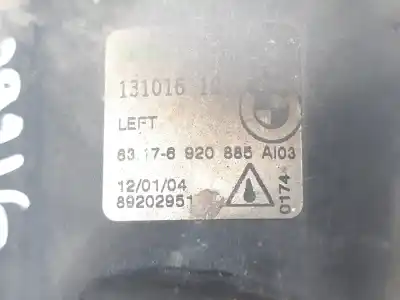 Pezzo di ricambio per auto di seconda mano fendinebbia sinistra per bmw x5 (e53) 3.0d riferimenti oem iam 63176920885