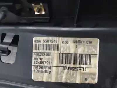 Peça sobressalente para automóvel em segunda mão porta luvas por bmw x5 (e53) 3.0i referências oem iam 51168408845  