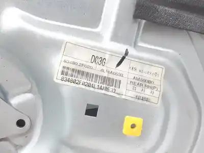 Piesă de schimb auto la mâna a doua mecanism actionare geam spate dreapta pentru kia cerato i fastback (ld) 1.6 referințe oem iam 834802f020