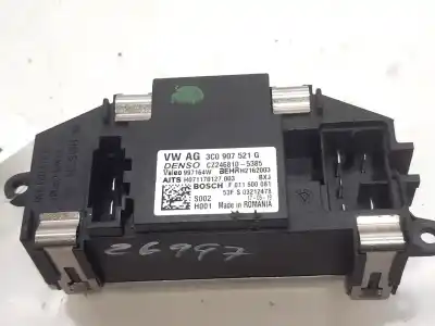 Автозапчасти б/у сопротивление нагреву за vw passat b7 variant (365) 1.6 tdi ссылки oem iam 3c0907521g