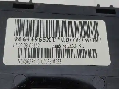 Автозапчастина б/у управління рульмом для citroen c4 picasso i monospace (ud_) 1.6 hdi посилання на oem iam 96644965xt  