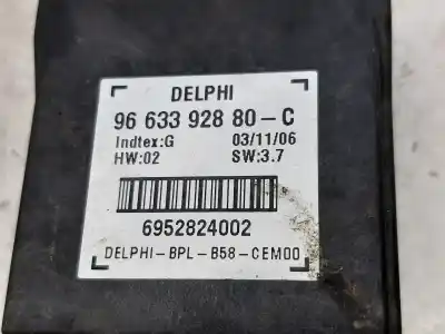İkinci el araba yedek parçası ELEKTRONIK MODÜL için CITROEN C4 GRAND PICASSO I (UA_)  OEM IAM referansları 9663392880  