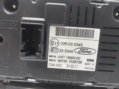 Second-hand car spare part multifunction display for ford focus lim. (cb8) trend oem iam references am5t18b955bd  