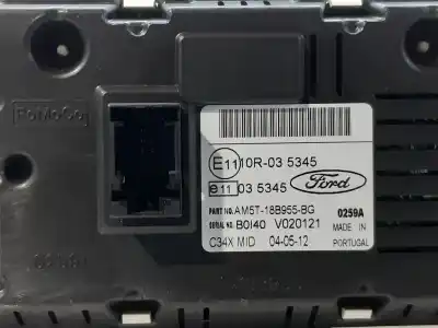 Second-hand car spare part multifunction display for ford focus lim. (cb8) trend oem iam references 4m5t18b955bg  