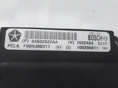 Second-hand car spare part electronic module for dodge avenger sxt oem iam references 04602922aa