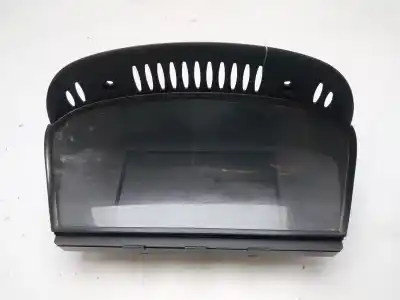 Peça sobressalente para automóvel em segunda mão display gps / multimídia por bmw 5 (e60) 520 i referências oem iam 65826935559