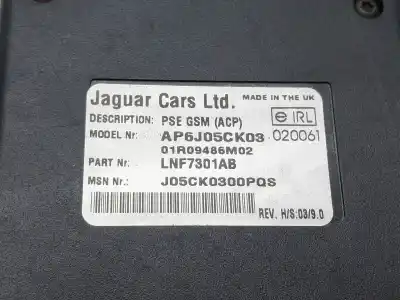 Second-hand car spare part electronic module for daimler super v8 nbw 363 cv / 267 kw oem iam references lnf7301ab  