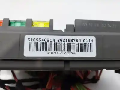 Second-hand car spare part fuse box unit for bmw x6 (e71) 3.0d oem iam references 518954021a  