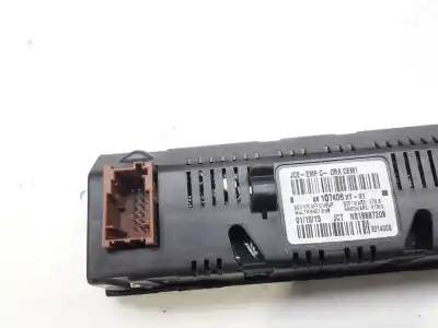 Second-hand car spare part multifunction display for citroen c3 tonic oem iam references 98107406xt  