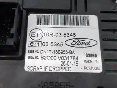 Second-hand car spare part multifunction display for ford ecosport trend oem iam references 10r035345  
