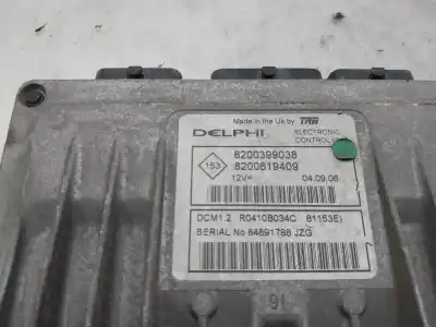 Second-hand car spare part ecu engine control for nissan note (e11e) acenta oem iam references 8200399038  