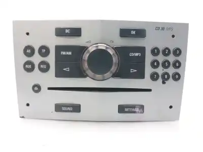 Pezzo di ricambio per auto di seconda mano impianto audio / radio cd per opel corsa d sport riferimenti oem iam 13254184  