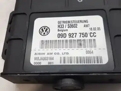 Second-hand car spare part automatic gearbox control unit for porsche cayenne (9pa) s 4.5 oem iam references 09d927750cc  