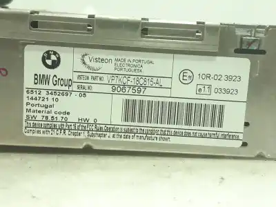 Second-hand car spare part audio system / radio cd for mini mini (r56) cooper s oem iam references 3452697  