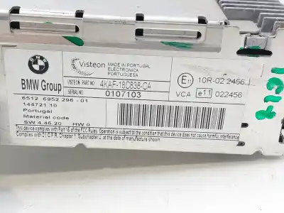 İkinci el araba yedek parçası ses sistemi / radyo cd için bmw serie 1 berlina (e81/e87) 118d oem iam referansları 6952296  