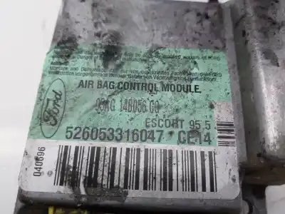 Pezzo di ricambio per auto di seconda mano centralina airbag per ford escort berl./turnier clx berlina riferimenti oem iam 95ag14b056  