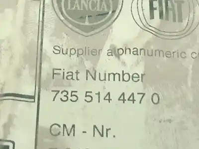 Pezzo di ricambio per auto di seconda mano impianto audio / radio cd per fiat panda (169) 1.3 16v jtd dynamic riferimenti oem iam 7355144470  