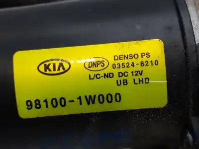 Second-hand car spare part front windshield wiper motor for kia rio basic oem iam references 981001w000  