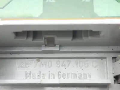 Second-hand car spare part interior light for ford galaxy (vy) ambiente oem iam references 7m0947105c  