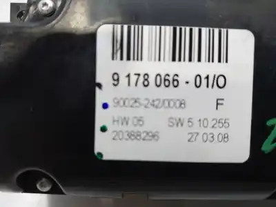 Peça sobressalente para automóvel em segunda mão comando de sofagem (chauffage / ar condicionado) por bmw x5 (e70) xdrive30d referências oem iam 917806601  