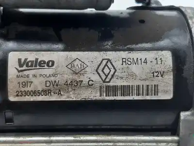 Second-hand car spare part starter motor for dacia duster ii essential oem iam references 233006508r  