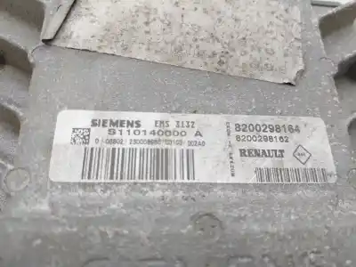 Second-hand car spare part ecu engine control for renault scenic (ja..) 1.4 16v authentique oem iam references 8200298164  