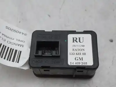 Second-hand car spare part left front power window switch for opel corsa c furgoneta/hatchback (x01) 1.7 di 16v (f08, w5l) oem iam references 24409205  