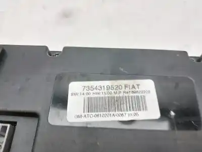Pezzo di ricambio per auto di seconda mano controllo climatico per fiat croma (194_) 1.9 d multijet (194axc1b 194axc12) riferimenti oem iam 7354319520