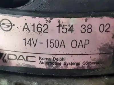 Автозапчасти б/у генератор за ssangyong rodius xdi ссылки oem iam a1621543802  