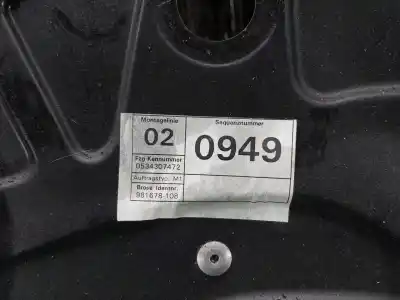 Автозапчастина б/у регулятор скла заднього правого для volkswagen passat b6 variant (3c5) 2.0 tdi 16v посилання на oem iam 3c4839756h