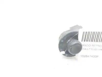 Second-hand car spare part rearview side mirror switch for renault clio ii fase ii (b/cb0) expression oem iam references 7700847433f  