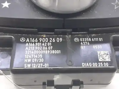 Автозапчасти б/у многофункциональное управление за mercedes-benz clase m (w166) ml 350 bluetec 4-matic (166.024, 166.023) ссылки oem iam a1669002609