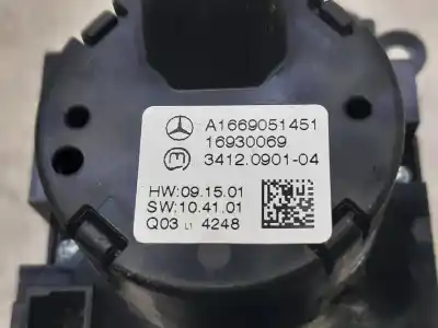 Автозапчасти б/у многофункциональное управление за mercedes-benz clase m (w166) ml 350 bluetec 4-matic (166.024, 166.023) ссылки oem iam a1669051451