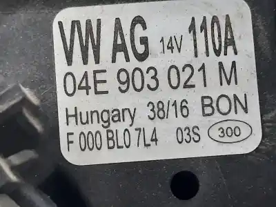 Автозапчасти б/у генератор за seat leon (5f1) style visio ссылки oem iam 04e903021m  