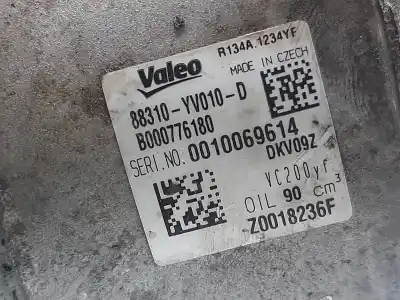 Pièce détachée automobile d'occasion compresseur de climatisation pour citroen c1 urban ride références oem iam 88310yv010d