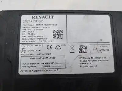 Peça sobressalente para automóvel em segunda mão MÓDULO ELETRÔNICO por RENAULT MEGANE IV BERLINA 5P  Referências OEM IAM 282757006R  