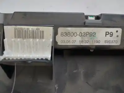 Second-hand car spare part dashboard for toyota corolla (e15) sol oem iam references 8380002p92  