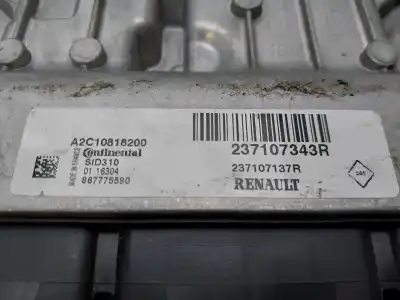 Peça sobressalente para automóvel em segunda mão centralina de motor uce por renault megane iv berlina 5p zen referências oem iam 237107343r