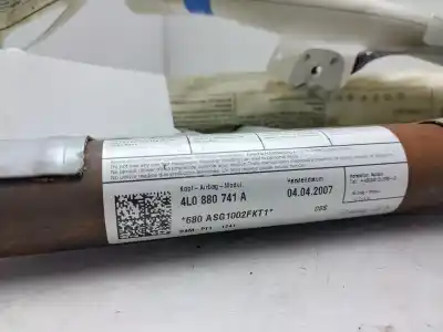 Second-hand car spare part front left curtain airbag for audi q7 (4l) 3.0 tdi oem iam references 4l0880741a  