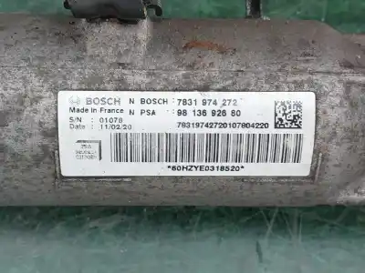 Pezzo di ricambio per auto di seconda mano cremagliera per citroen jumpy combi confort xs 120 cv / 88 kw riferimenti oem iam 9813692680  