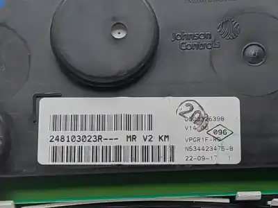 Second-hand car spare part dashboard for dacia duster ii essential oem iam references 248103023r