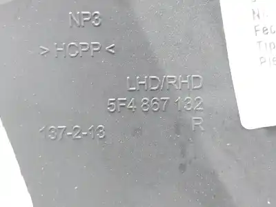 Автозапчастина б/у обработка передніх правіх дверей для seat leon (5f1) style visio посилання на oem iam 5f4867132r  
