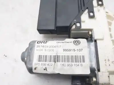 Peça sobressalente para automóvel em segunda mão MOTOR ELEVADOR VIDRO TRASEIRO ESQUERDO por SEAT ALTEA (5P1)  Referências OEM IAM 5P0839402  
