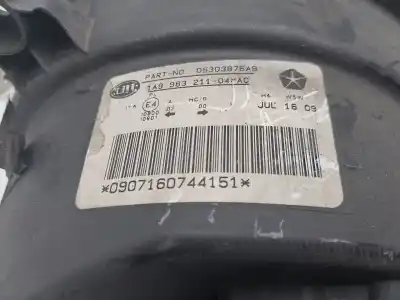 Pezzo di ricambio per auto di seconda mano faro anteriore destro per jeep patriot limited riferimenti oem iam 1a9983211