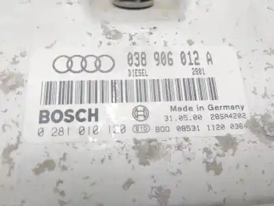Second-hand car spare part ecu engine control for audi a3 (8l) 1.9 tdi oem iam references 038906012a  