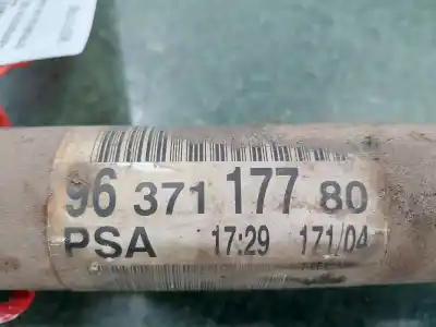 Pezzo di ricambio per auto di seconda mano trasmissione anteriore sinistra per citroen c4 lim. business riferimenti oem iam 9637117780  