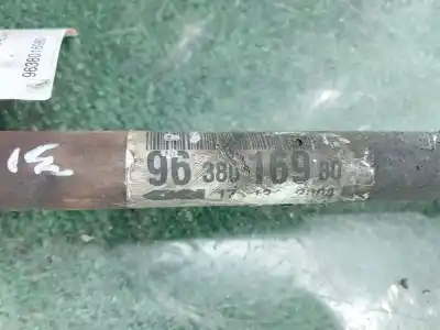 Peça sobressalente para automóvel em segunda mão transmissão dianteira esquerda por citroen c3 pluriel 1.4 referências oem iam 9638016980