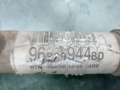 Peça sobressalente para automóvel em segunda mão transmissão dianteira esquerda por citroen c4 berlina lx referências oem iam 9680994480